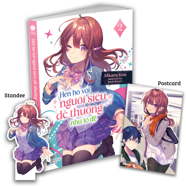 Sách Hẹn Hò Với Người Siêu Dễ Thương Như Tớ Đi! - Tập 2 - Bản Gi� - Mikami Kota