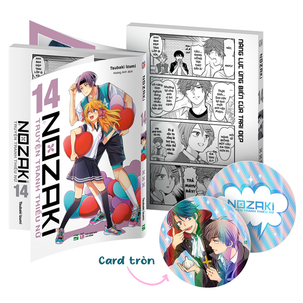 Nozaki & Truyện Tranh Thiếu Nữ - Tập 14 - Bản Đặc Biệt - Tặng Kèm Card Tròn