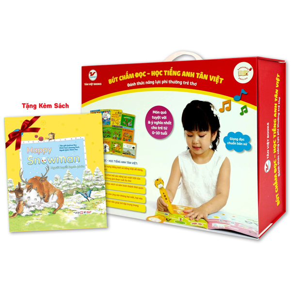 Bút Chấm Đọc - Học Tiếng Anh Dành Cho Trẻ Từ 0 Đến 10 Tuổi - Tân Việt