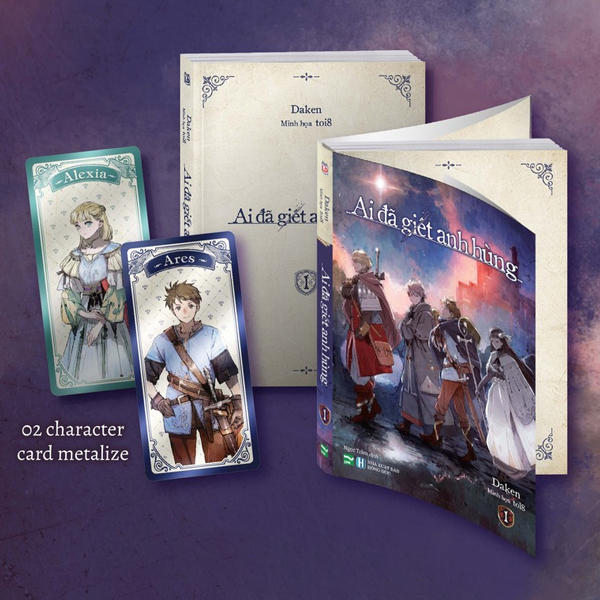 Bộ Ai Đã Giết Anh Hùng - Tập 1 - Bản Đặc Biệt - Tặng Kèm 2 Character Card