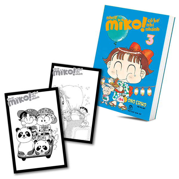 Nhóc Miko! Cô Bé Nhí Nhảnh - Tập 3 (Tái Bản 2026) - Tặng Kèm 2 Postcard