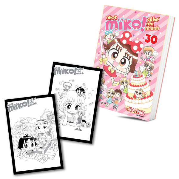 Nhóc Miko! Cô Bé Nhí Nhảnh - Tập 30 (Tái Bản 2026) - Tặng Kèm 2 Postcard
