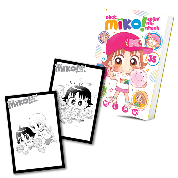 Nhóc Miko! Cô Bé Nhí Nhảnh - Tập 35 (Tái Bản 2026) - Tặng Kèm 2 Postcard
