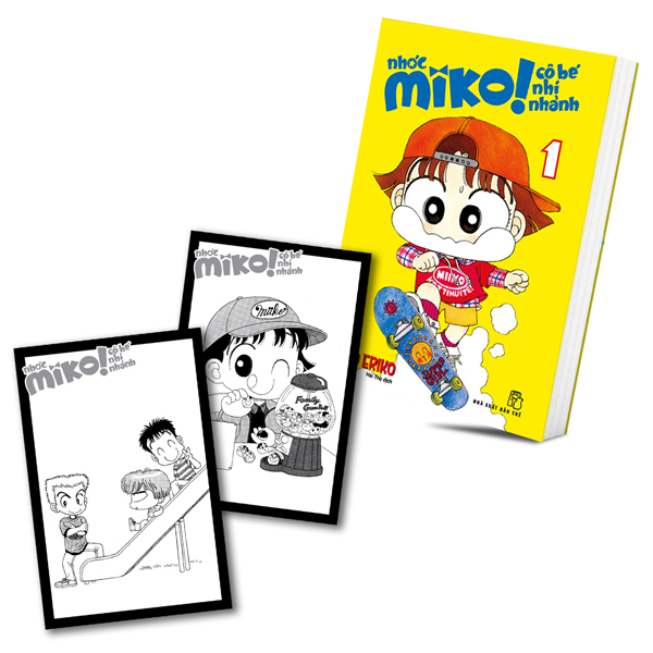 Nhóc Miko! Cô Bé Nhí Nhảnh - Tập 1 (Tái Bản 2026) - Tặng Kèm 2 Postcard