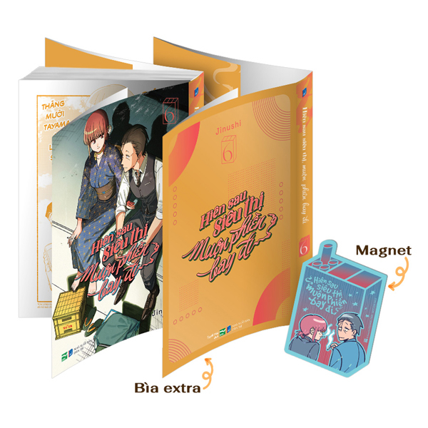 Hiên Sau Siêu Thị Muộn Phiền Bay Đi - Tập 6 - Bản Đặc Biệt - Tặng Kèm Bìa Extra + Fridge Magnet
