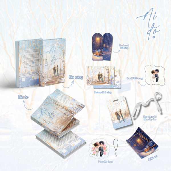 Ai Đó - Tập 3 - Bản Đặc Biệt - Bìa Cứng - Tặng Kèm Bookmark + Postcard + Card PVC + Móc Điện Thoại + Bao Đựng Thẻ Kèm Dây Đeo + Sổ Lò Xo