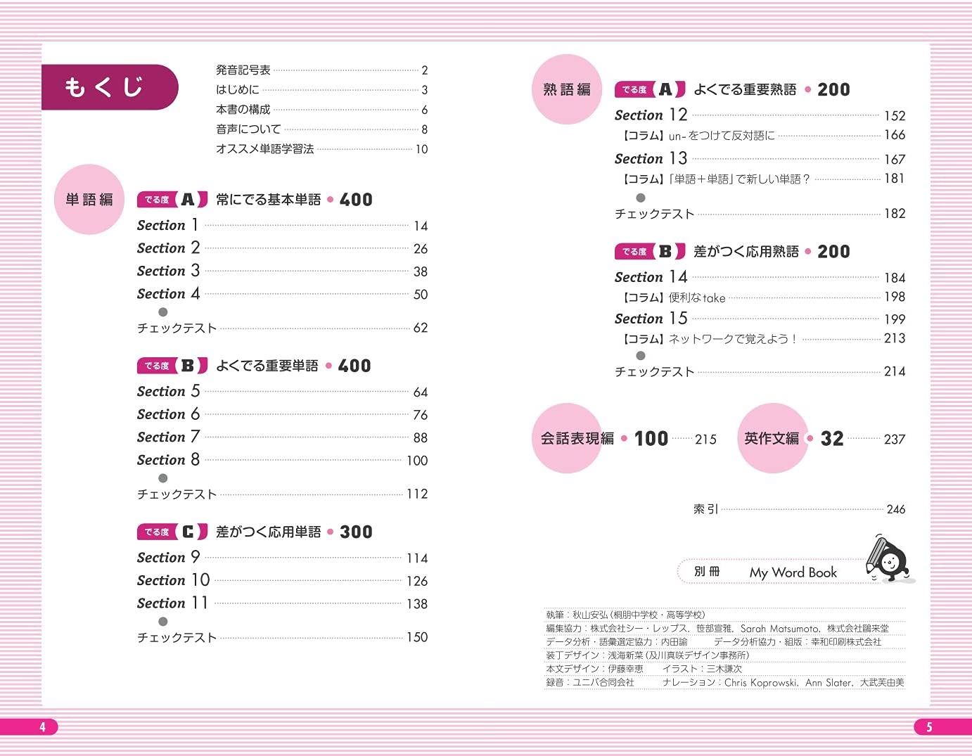 音声アプリ対応】英検準2級 でる順パス単 5 訂版 EI KEN JUN 2 K