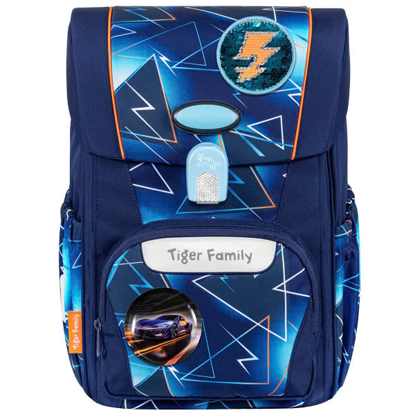 Ba Lô Công Thái Học Jump Schoolbag Flex - Lightning Race - Go Green - Tiger Family TGJP-036A(1)