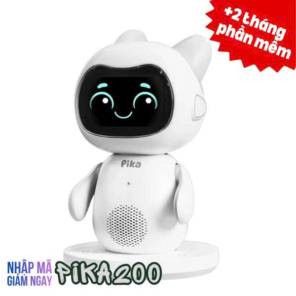 Robot Học Tiếng Anh Pika - PK-01 - Kèm Gói Phần Mềm Pika 6 Tháng