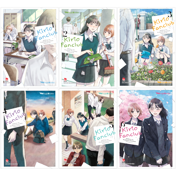 Truyện Tranh Combo Manga - Kirio Fanclub: Tập 1 - 6 (Bộ 6 Tập) - Chikyu No Osakana Ponchan