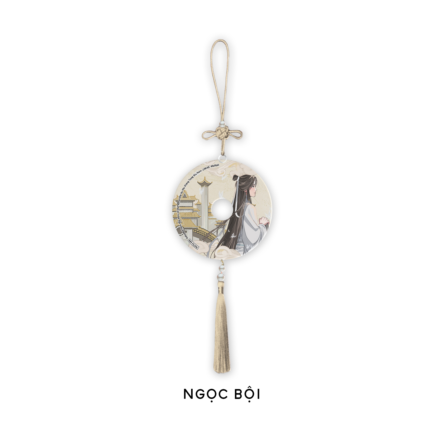 Quà Tặng Ngọc Bội Acrylic - Thiên Quan Tứ Phúc - Bản Hoạt Hình - Mùa 2 - Tập 1 - Bản Đặc Biệt