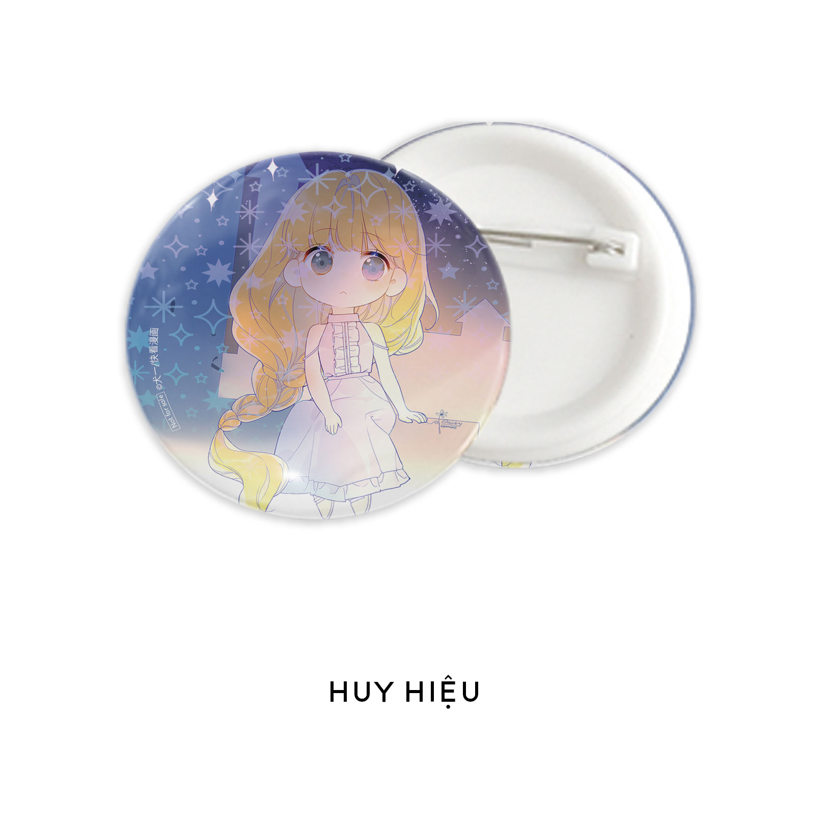 Quà Tặng Huy Hiệu Phủ Hologram Ánh Sao - Ánh Sao Bên Tôi - Tập 5 - Bản Đặc Biệt