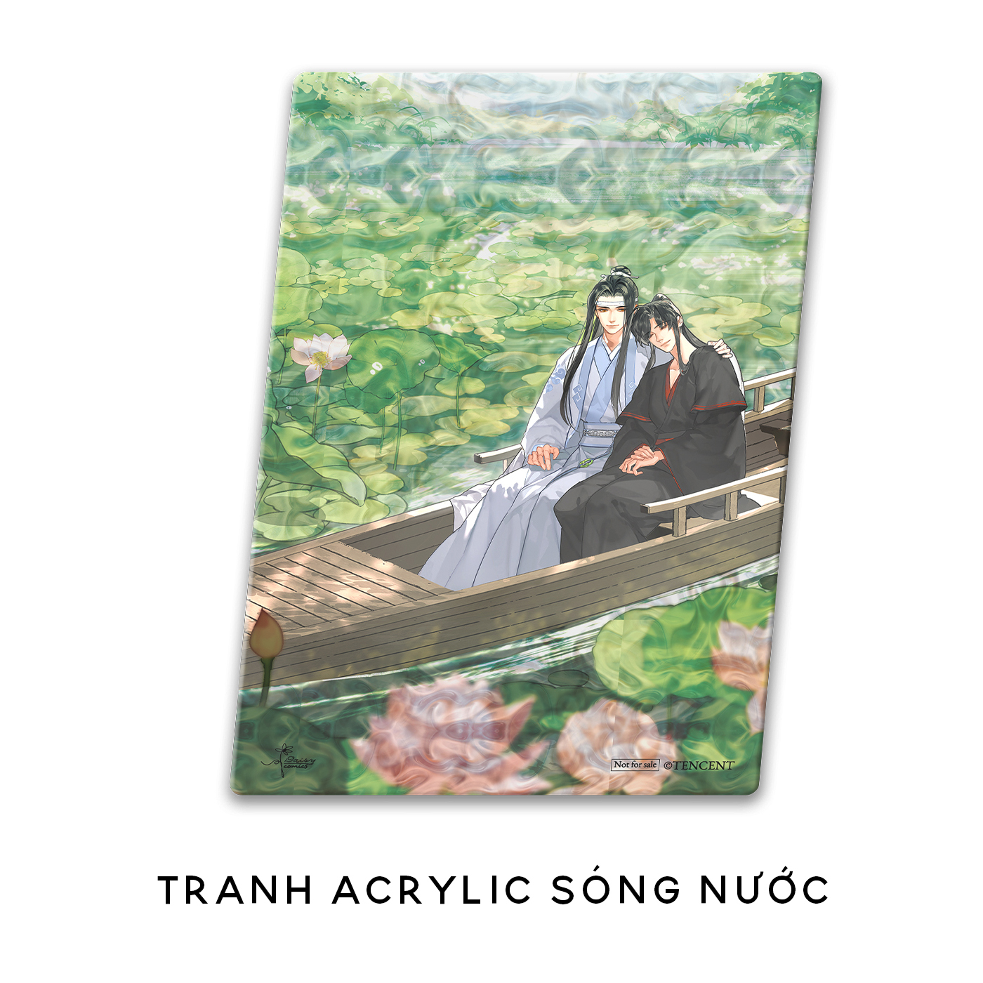 Quà Tặng Tranh Acrylic Hiệu Ứng Sóng Nước - Ma Đạo Tổ Sư - Bản Truyện Tranh - Tập 12 - Bản Đặc Biệt