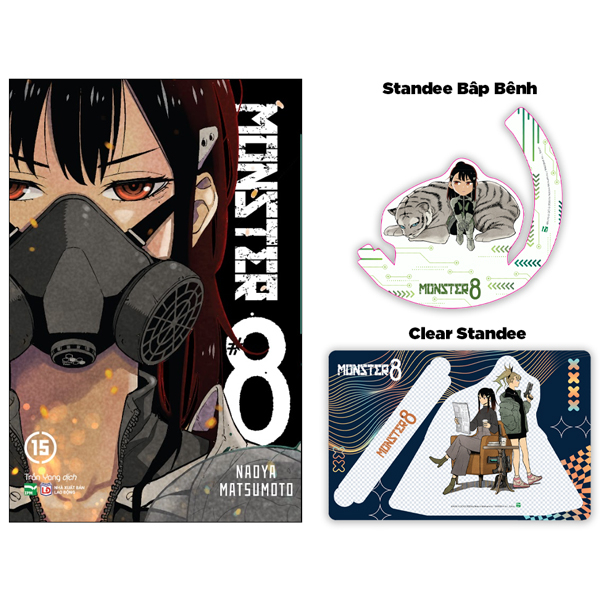 Truyện Tranh MONSTER #8 - Tập 15 - Bản Đặc Biệt - Dark Ver - Tặng Kèm Cle - Naoya Matsumoto