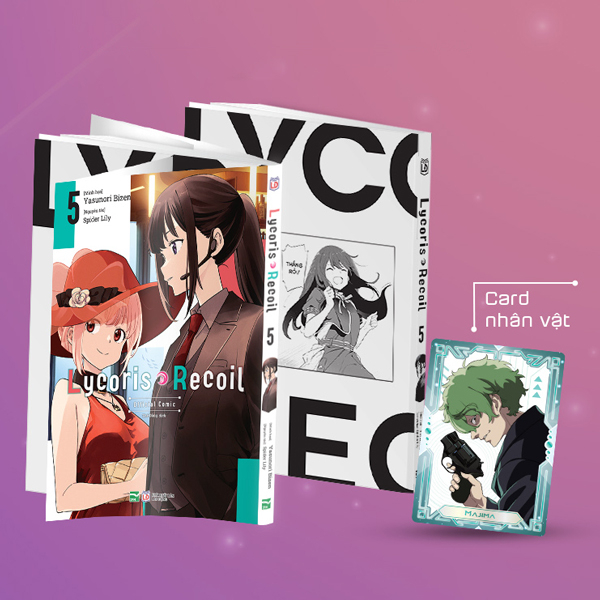 Truyện Tranh Lycoris Recoil - Tập 5 - Bản Đặc Biệt - Tặng Kèm Card Nhân - Spider Lily