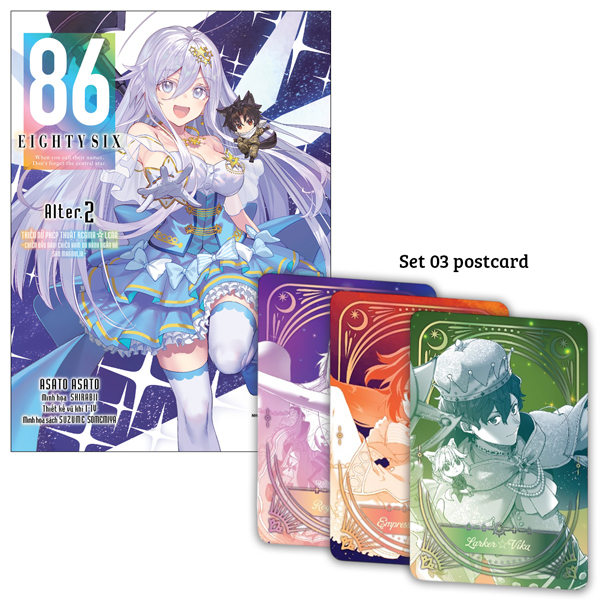 Sách 86-EIGHTY SIX - Alter.2 - Thiếu Nữ Phép Thuật Regina ✩ Lena ~ Chiến Đ - Asato Asato