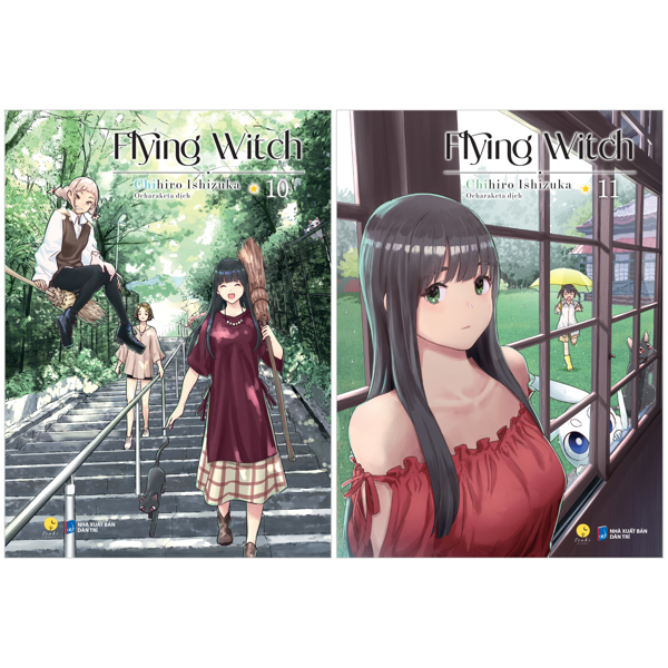 Bộ Manga - Flying Witch - Tập 10 + Tập 11 (Bộ 2 Tập)