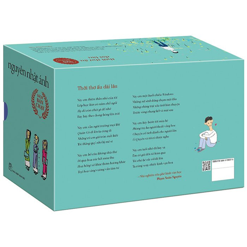 Sách Thời Thơ Ấu Dài Lâu - Nguyễn Nhật Ánh - Boxset Xanh