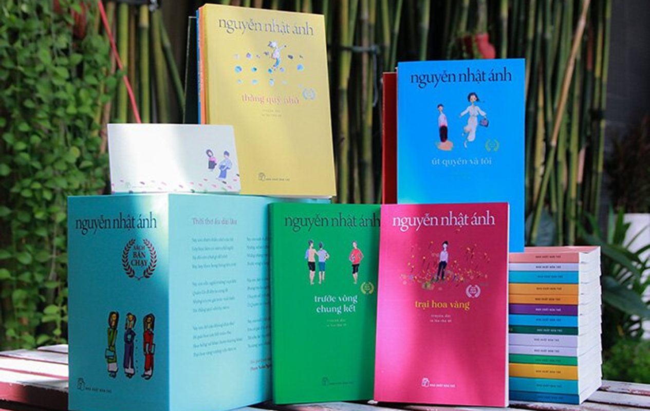 NGUYỄN NHẬT ÁNH 7冊セット Sách Thời Thơ Ấu Dài Lâu - Nguyễn Nhật Ánh - Boxset Xanh