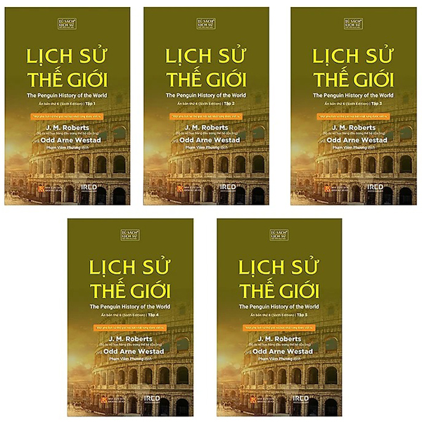 Sách Bộ Sách Lịch Sử Thế Giới - The Penguin History Of The World (Bộ 5 Cu - M. Romodina