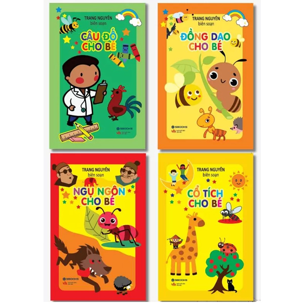 Sách Tủ Sách Giáo Dục Sớm Cho Bé 0-6 Tuổi: Đồng Dao - Câu Đố - Truy� - Nguyên Nguyên