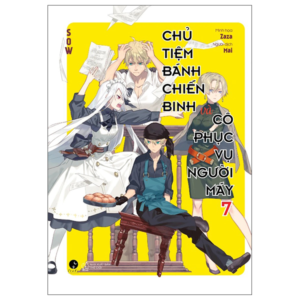 Sách [Sách Đồng Giá 40K] Chủ Tiệm Bánh Chiến Binh Và Cô Phục Vụ Ngư - Gia Bình