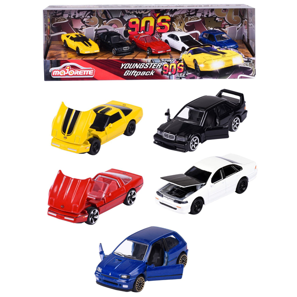 Bộ 5 Đồ Chơi Xe Mô Hình Youngster 5 Pieces Giftpack - Majorette 212052021