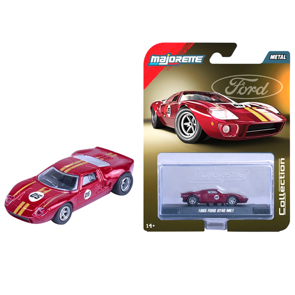 Bộ 5 Đồ Chơi Mô Hình Xe Collection Series - Majorette 8505001000 - 1965 Ford GT40 MK1