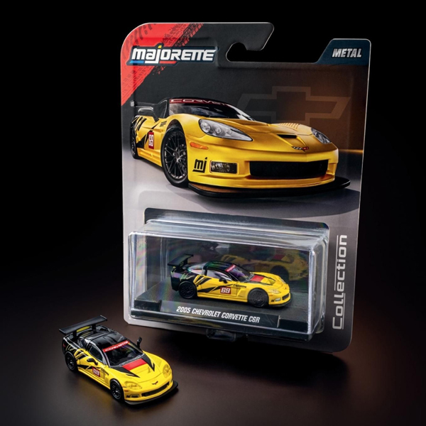 Bộ 5 Đồ Chơi Mô Hình Xe Collection Series - Majorette 8505001000 - 2005 Chevrolet Corvette C6 R