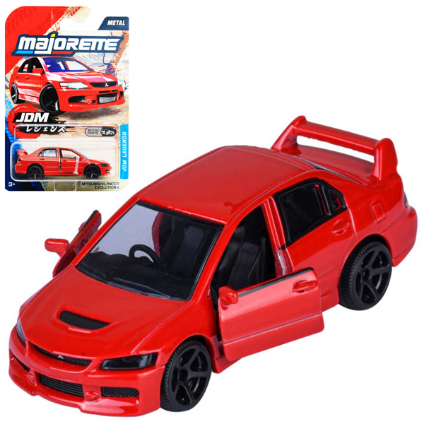Đồ Chơi Mô Hình Xe JDM Legends Premium Cars - Majorette 8502100000 - Mitsubishi Lancer Evolution 9