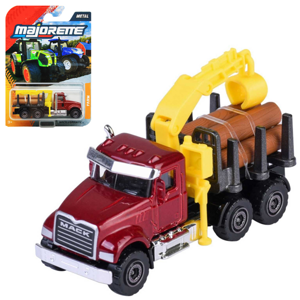 Đồ Chơi Mô Hình Xe Farm Premium Vehicles - Majorette 8503000000 - Mack Granite