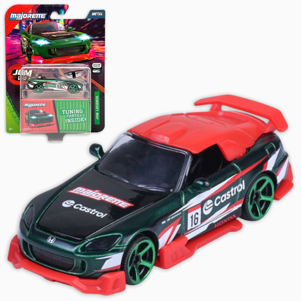 Đồ Chơi Mô Hình Xe JDM Legends Deluxe Cars - Majorette 8504101001 - Honda S2000
