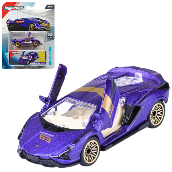 Đồ Chơi Mô Hình Xe Showroom Deluxe Cars - Majorette 8502001000 - Lamborghini Sian FKP 37