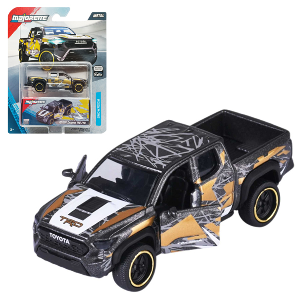 Đồ Chơi Mô Hình Xe Showroom Deluxe Cars - Majorette 8502001000 - Toyora Tacoma Tro Pro