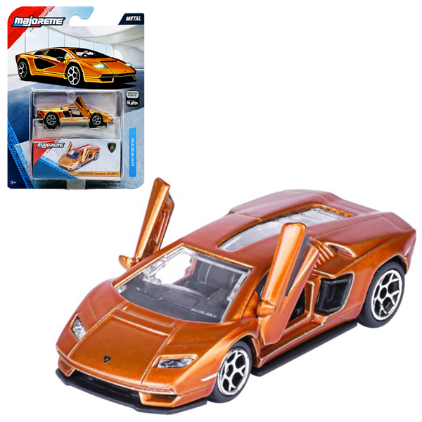 Đồ Chơi Mô Hình Xe Showroom Deluxe Cars - Majorette 8502001000 - Lamborghini Countach LPI 800-4