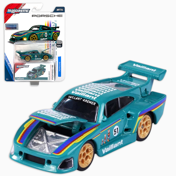 Đồ Chơi Mô Hình Xe Porsche Deluxe Cars - Majorette 8502101001 - Porsche Vaillant