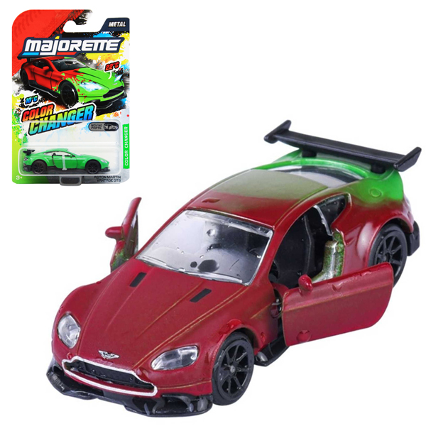 Đồ Chơi Mô Hình Xe Color Changers Premium Cars - Majorette 8504000001 - Aston Martin Vantage GT8