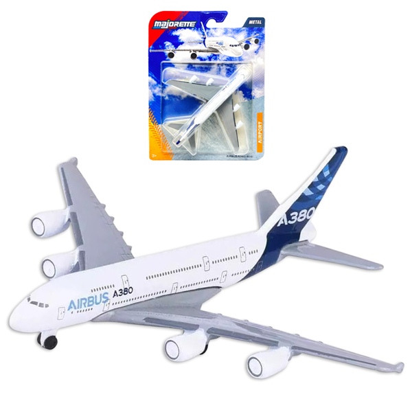 Đồ Chơi Mô Hình Máy Bay Airport Vehicles - Majorette 8503001000 - Airbus A380-800