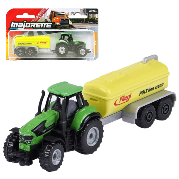 Đồ Chơi Mô Hình Xe City Trailer - Majorette 8503002001 - Deutz-Fahr