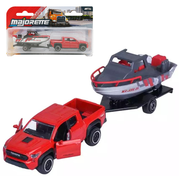 Đồ Chơi Mô Hình Xe City Trailer - Majorette 8503002001 - Toyota Tacoma