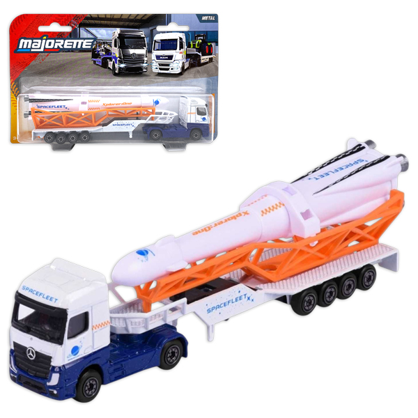 Đồ Chơi Mô Hình Xe City Transporter - Majorette 8503003000 - Mercedes + Xplore One