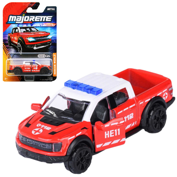 Đồ Chơi Mô Hình Xe Rescue World Premium Cars - Majorette 8503100001 (Mẫu Màu Giao Ngẫu Nhiên)