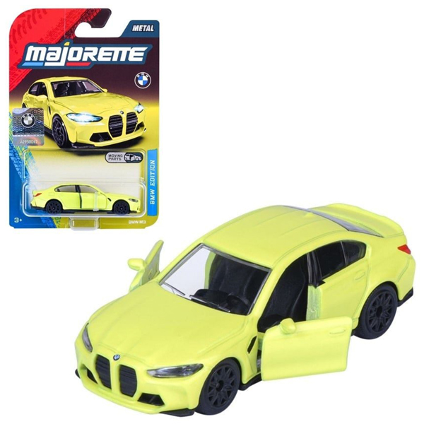 Đồ Chơi Mô Hình Xe BMW Premium Cars - Majorette 8502100004 - Màu Vàng Chanh
