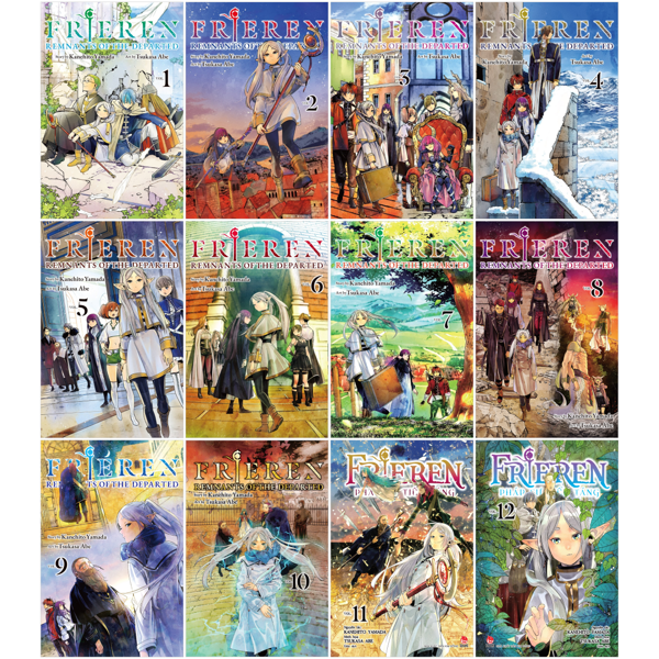 Truyện Tranh Combo Manga - Frieren - Pháp Sư Tiễn Táng: Tập 1 - 12 (Bộ 12 T� - Yamada Yusuke