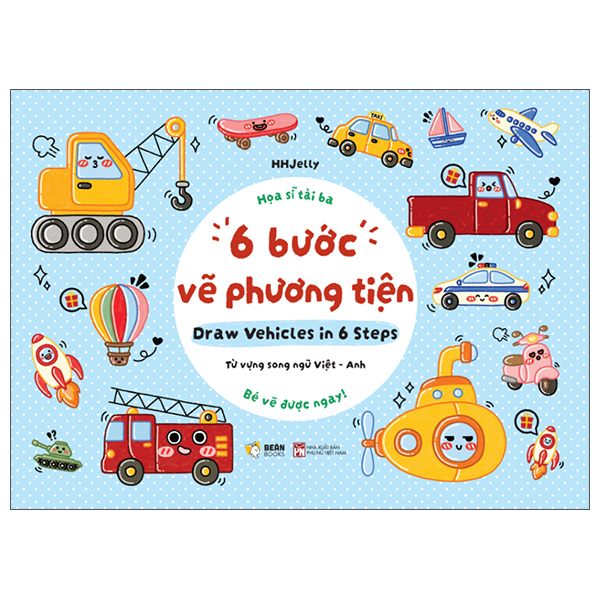 Họa Sĩ Tài Ba - 6 Bước Vẽ Phương Tiện