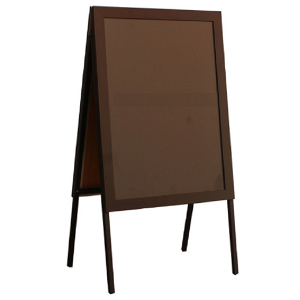 Bảng Menu Cà Phê 2 - Mặt Khung Gỗ Có Chân - 80 x 60 cm - Bavico - Màu Đen