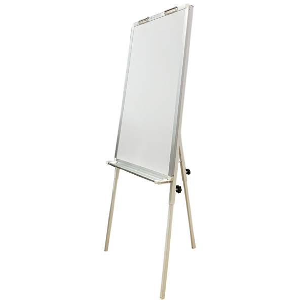 Bảng Flipchart 3 Chân - Viết Bút Lông - 120 x 80 cm - Bavico - Màu Trắng