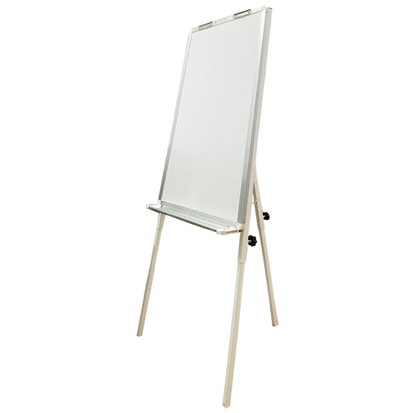 Bảng Flipchart 3 Chân - Viết Bút Lông - 80 x 60 cm - Bavico - Màu Trắng