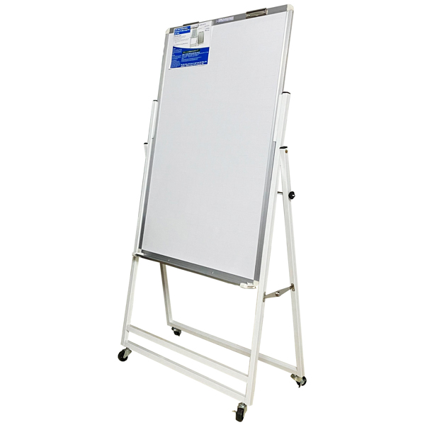 Bảng Flipchart F3 - Viết Bút Lông - 120 x 80 cm - Kẻ Ô - Bavico - Màu Trắng