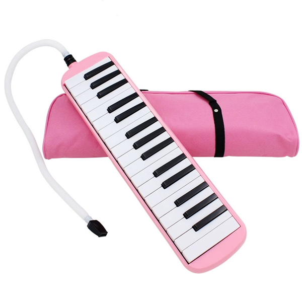 Học Cụ Giáo Dục - Đồ Chơi Kèn Melodica 32 Phím - Màu Hồng